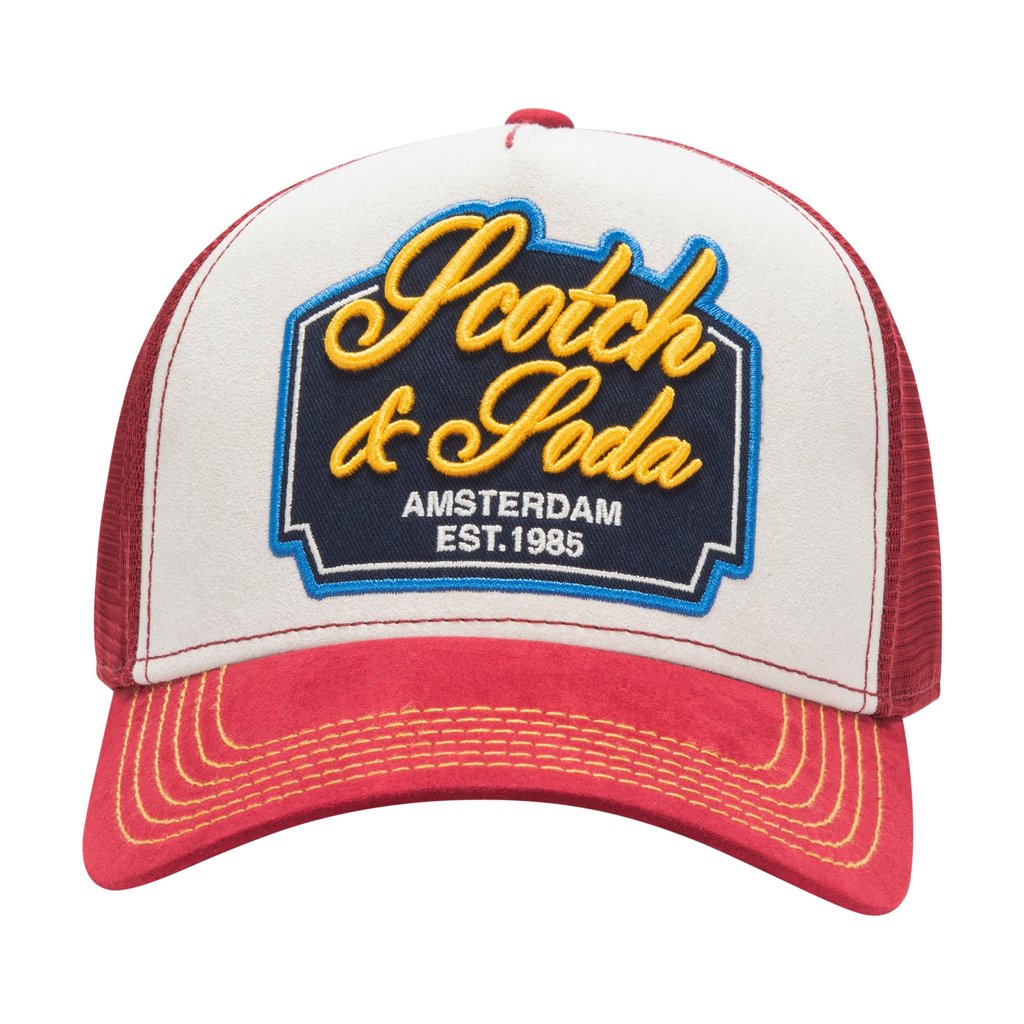 Arena Adjustable Trucker Hat - Red
