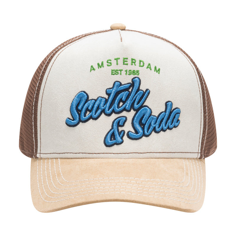 Altos Adjustable Trucker Hat - Dark Beige