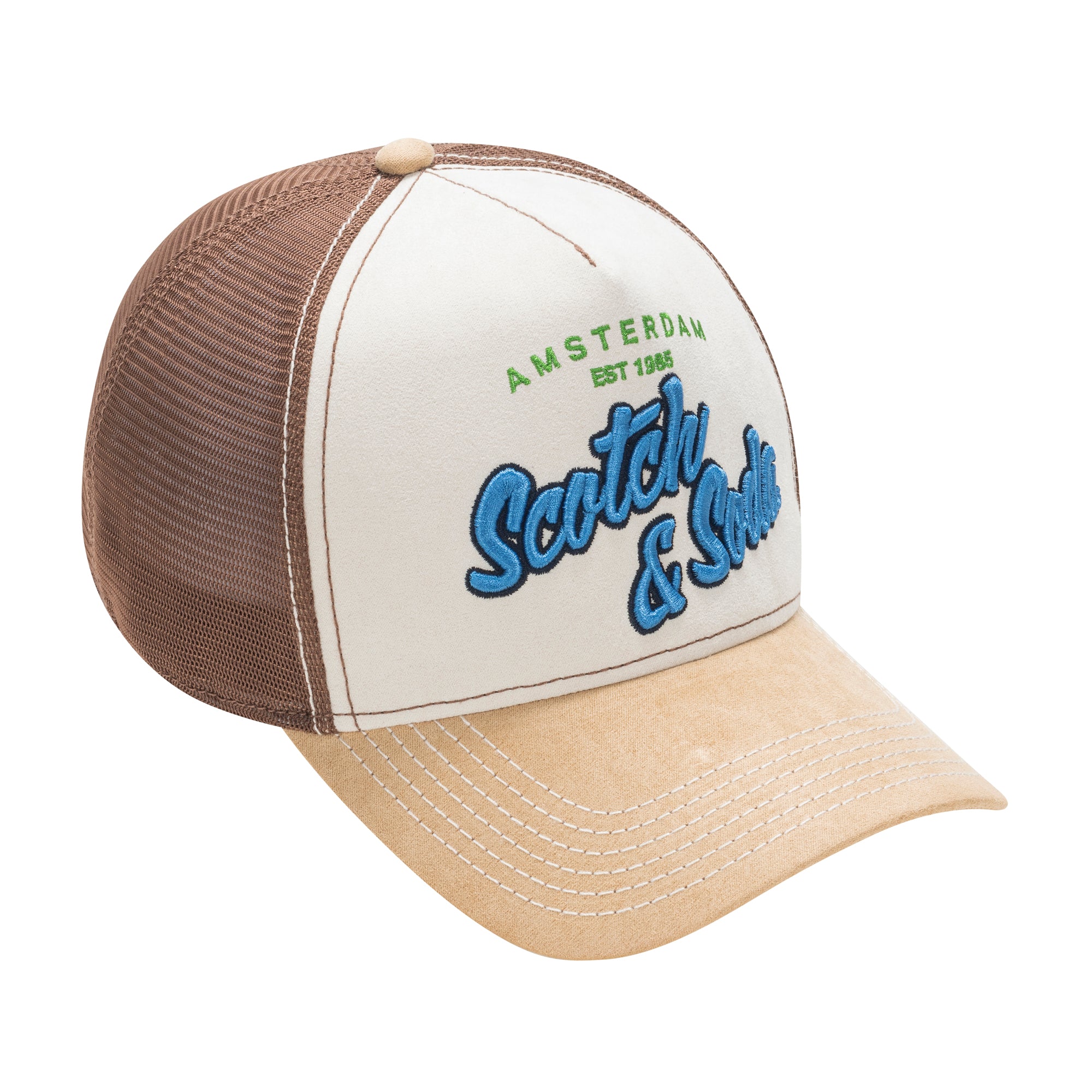 Altos Adjustable Trucker Hat - Dark Beige