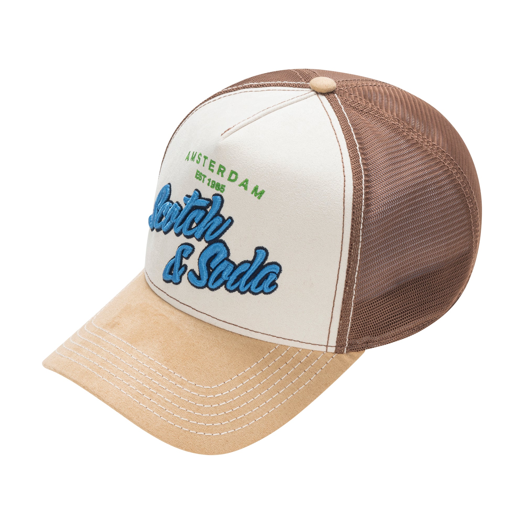 Altos Adjustable Trucker Hat - Dark Beige