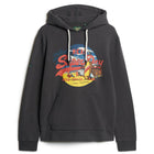 Bison Black Graphic Hoodie