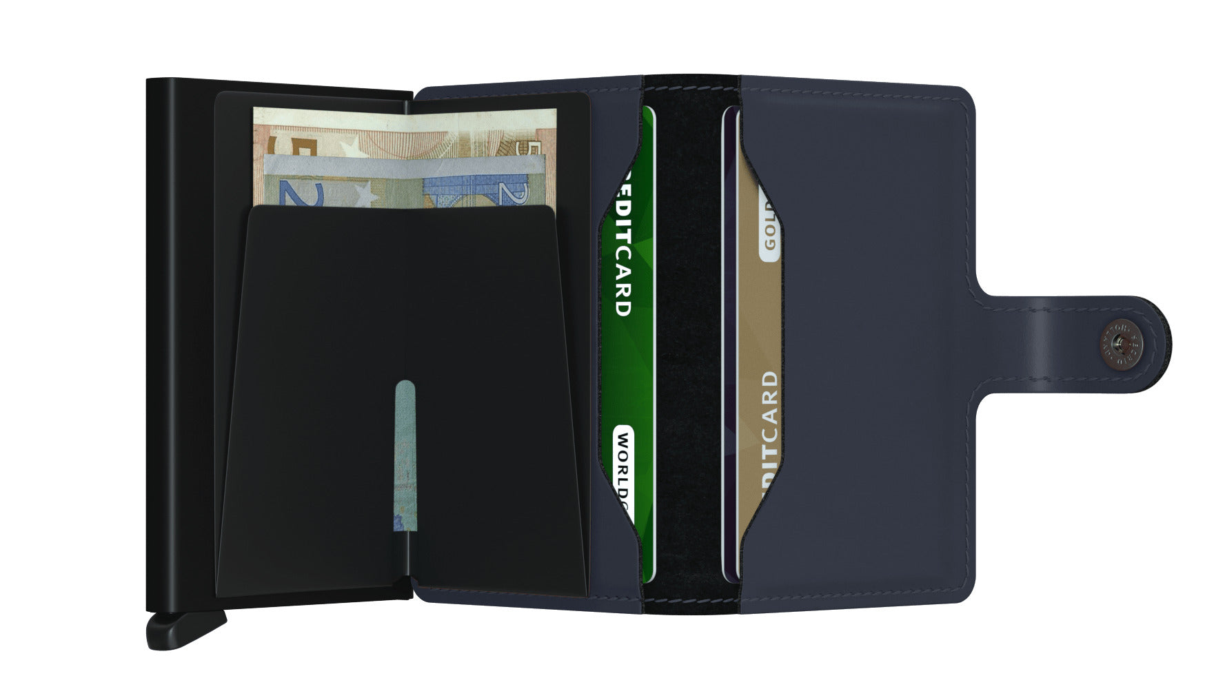 Miniwallet Matte - Night Blue