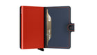 Miniwallet Matte - Night Blue & Orange