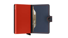 Miniwallet Matte - Night Blue & Orange