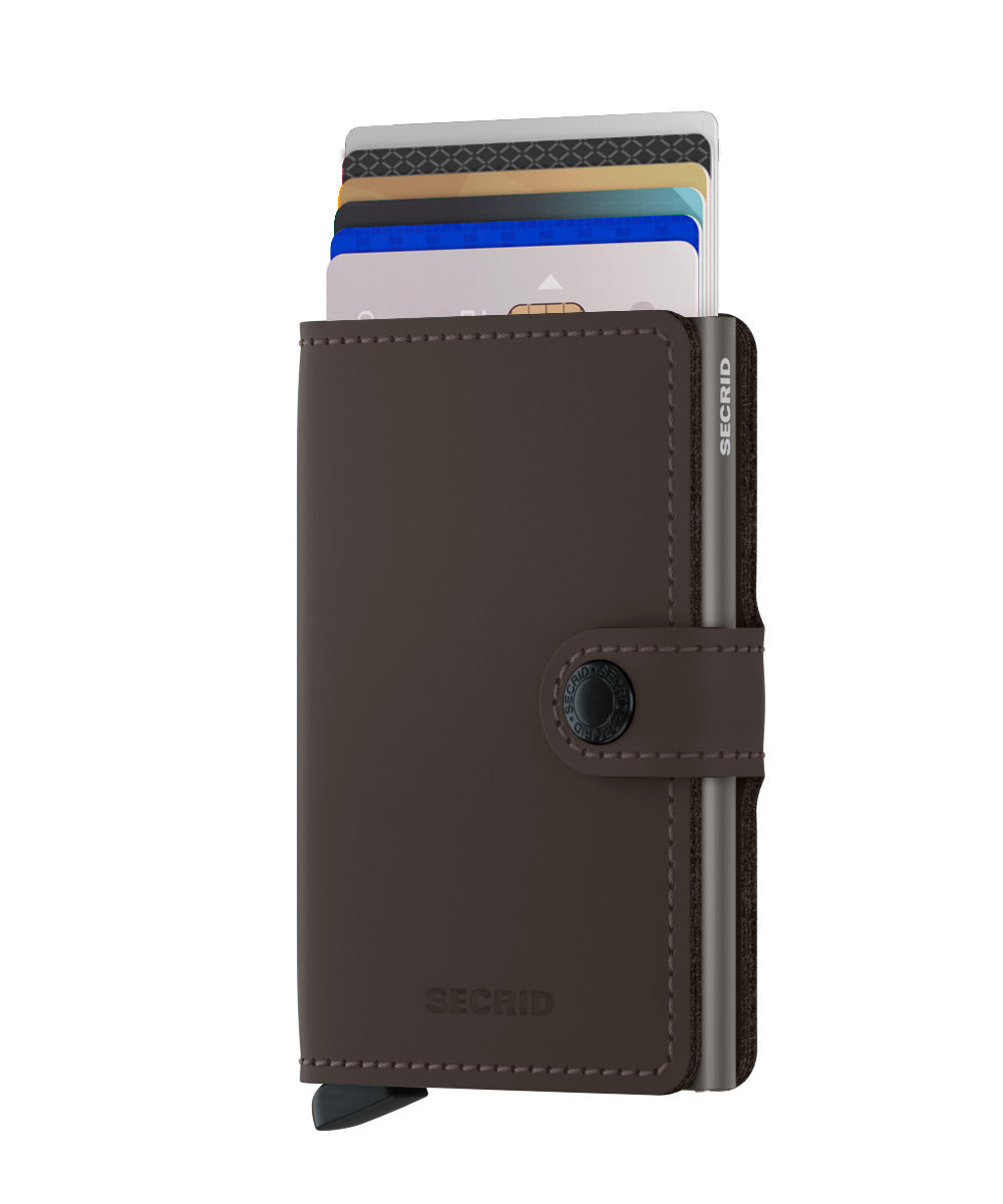 Miniwallet Matte - Truffle