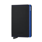 Slimwallet Matte - Black & Blue