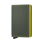 Slimwallet Matte Green & Lime