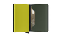 Slimwallet Matte Green & Lime