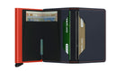 Slimwallet Matte - Night Blue & Orange