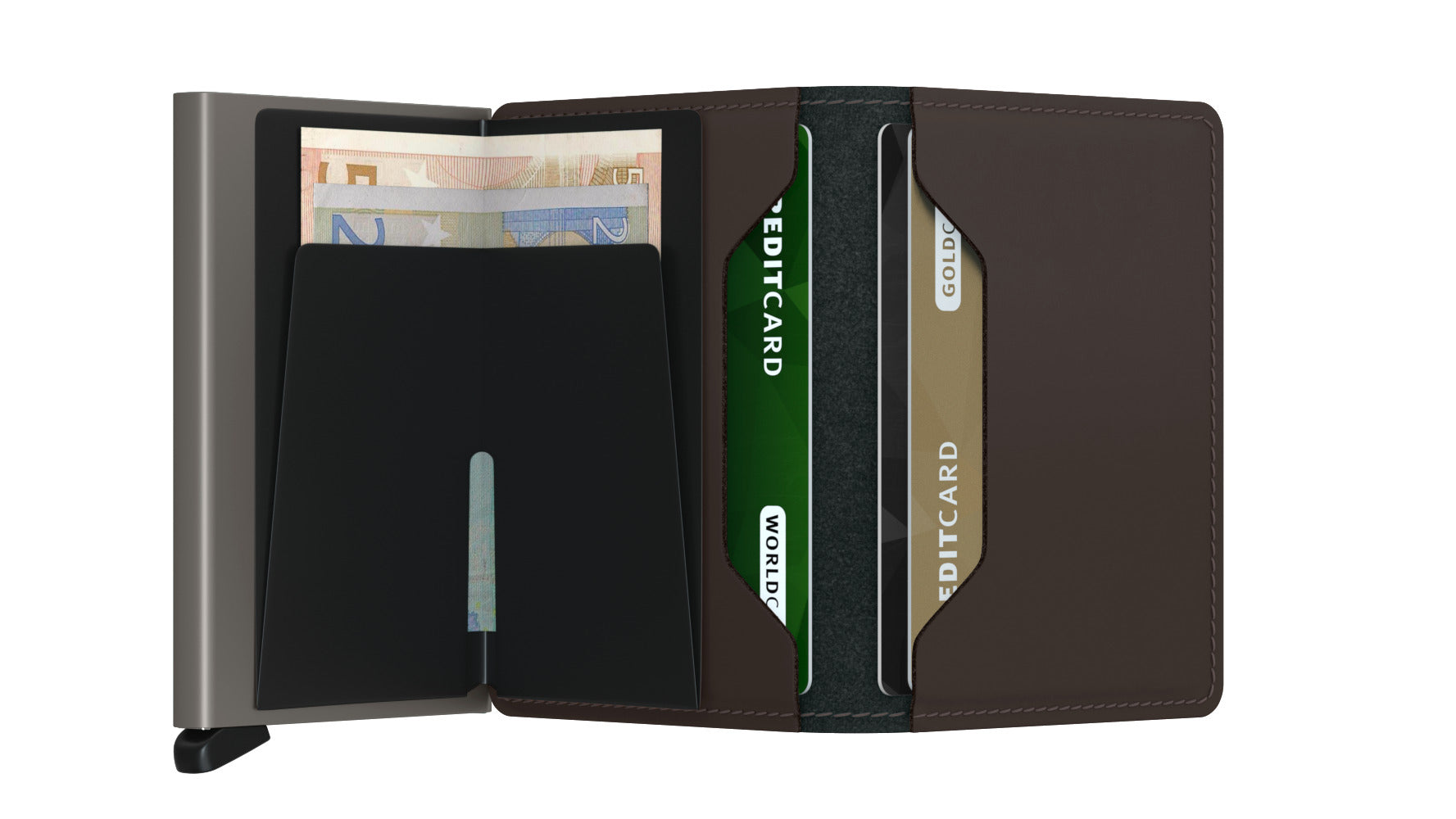 Slimwallet Matte - Truffle