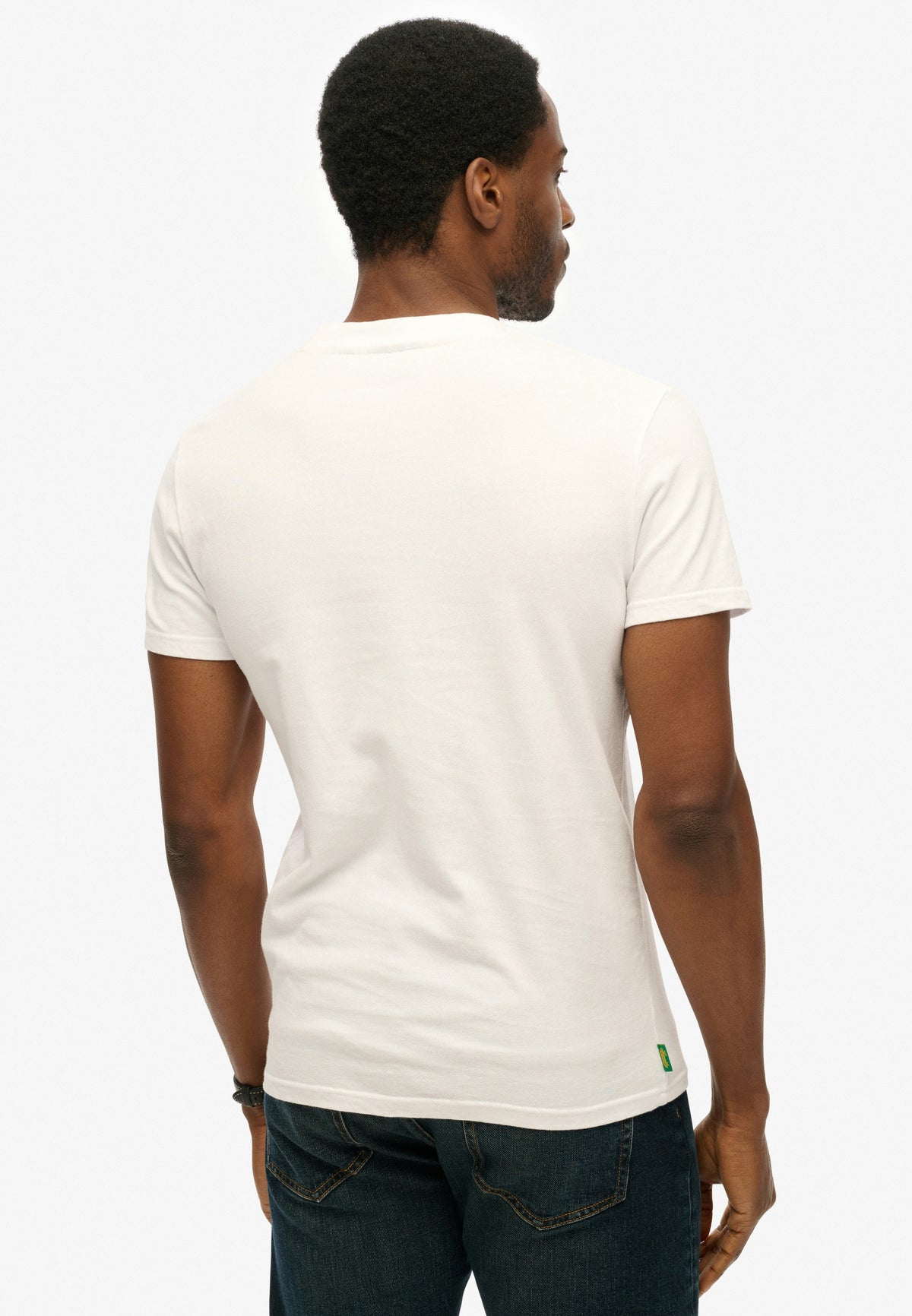 Essential Contrast Tee - Optic-2