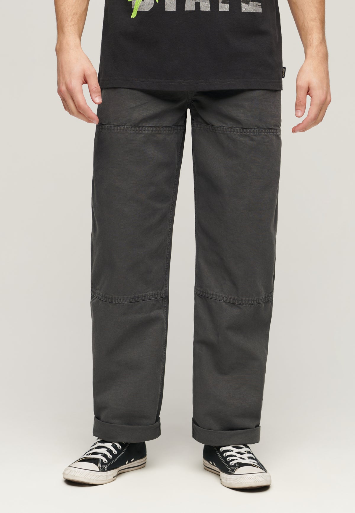 Carpenter Pant - Washed Grey-1