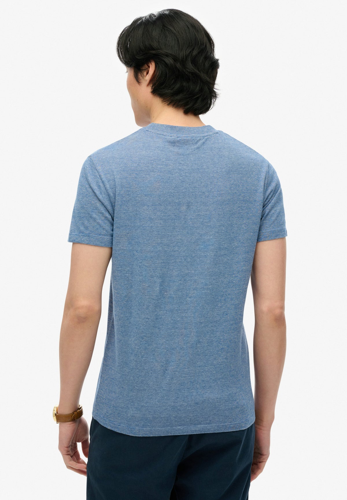 Essential Logo Tee - Ocean Blue Feeder-3