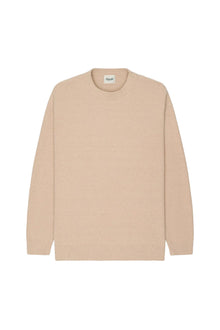 Textured Knit Crew - Beige