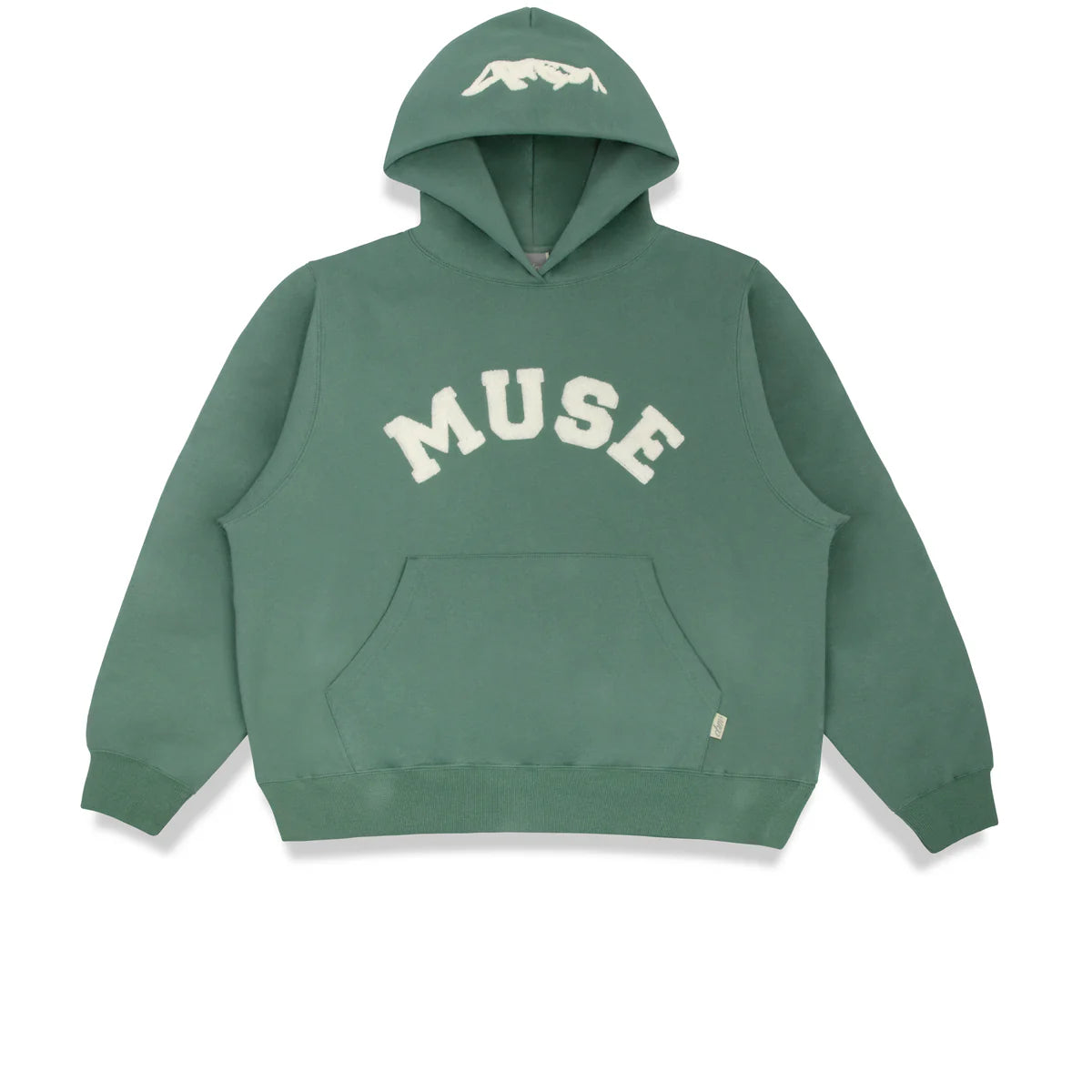 Heavyweight Chenille Hoodie - Teal