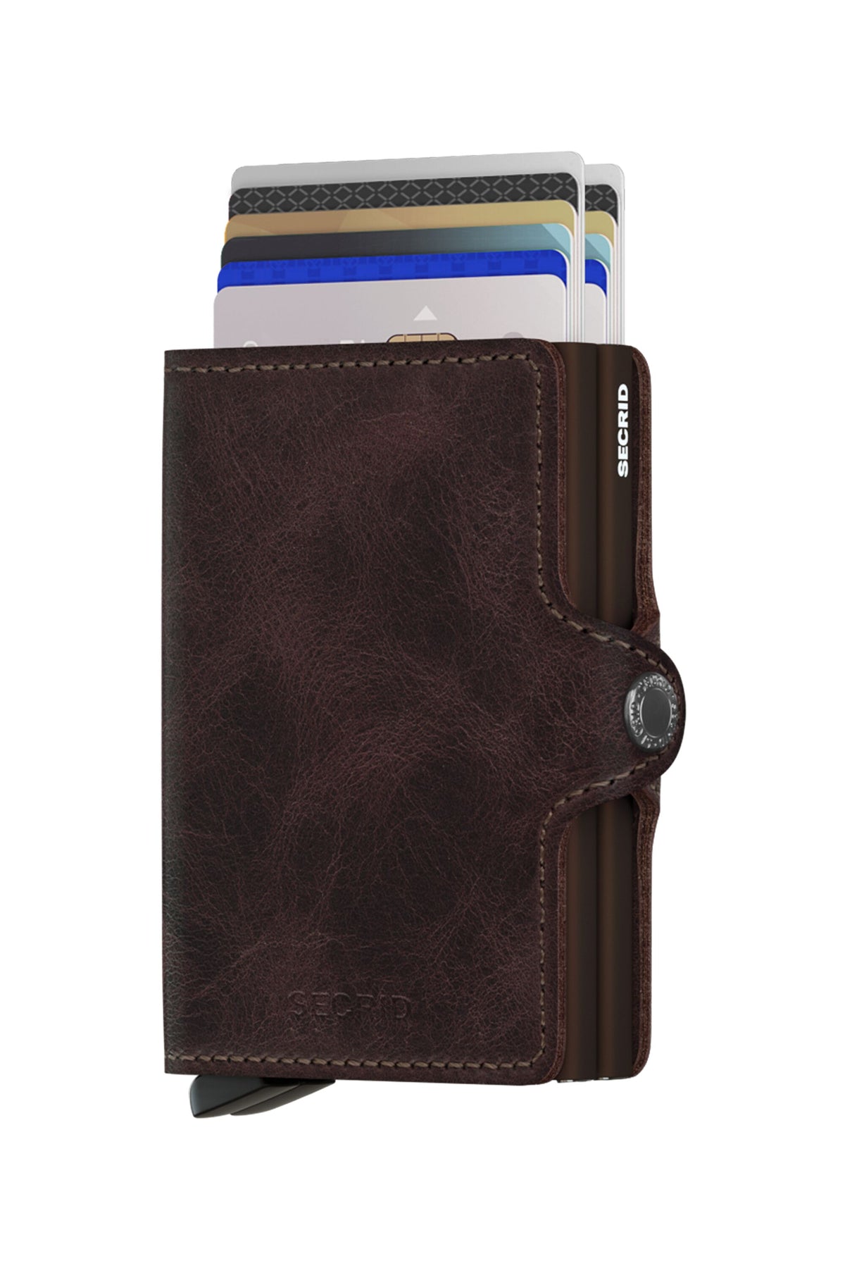Twinwallet Vintage - Chocolate-2