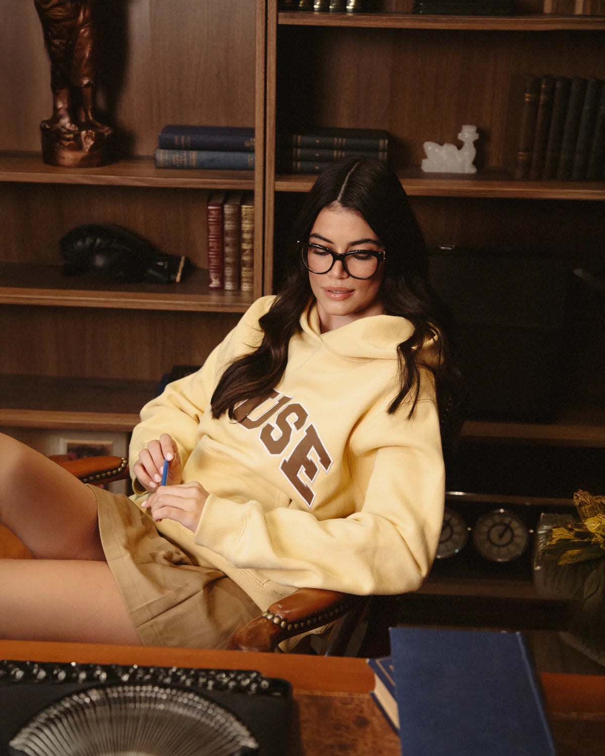 Heavyweight Scholar Hoodie - Banana Yellow