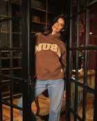 Heavyweight Scholar Hoodie - Mocha Brown