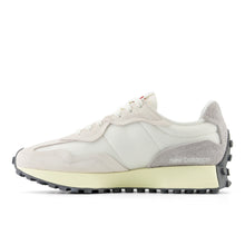 White & Grey 327 Sneakers