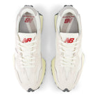 White & Grey 327 Sneakers