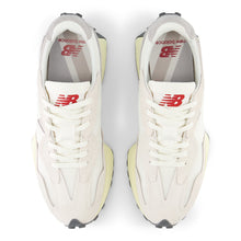 White & Grey 327 Sneakers