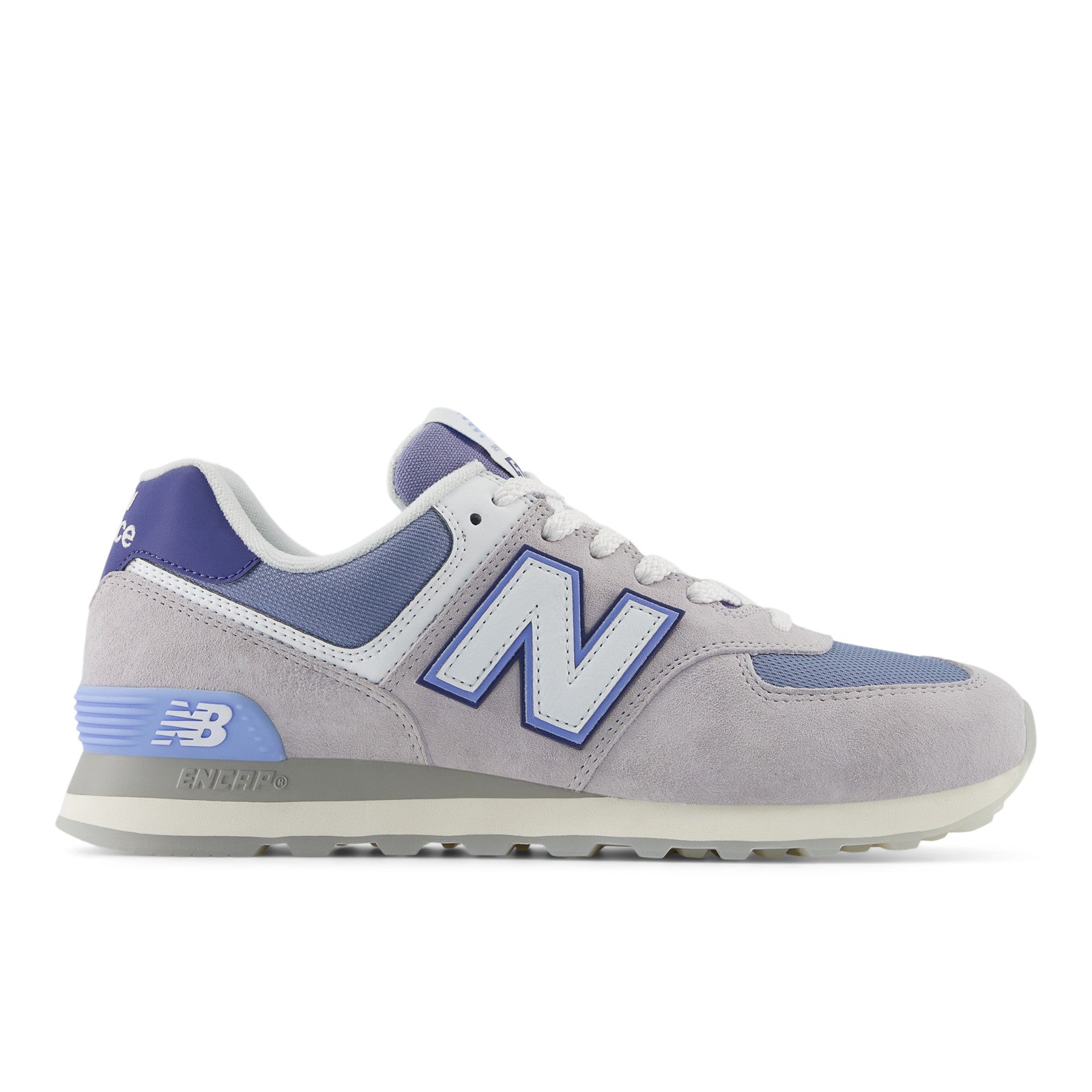 574 - Pearl Grey & White