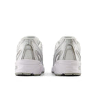 740 - White & Silver Metallic