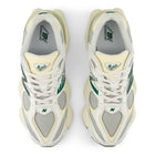 White & Green 9060 Sneakers