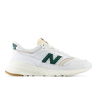 White & Green 997 Sneakers