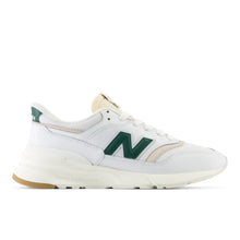 White & Green 997 Sneakers