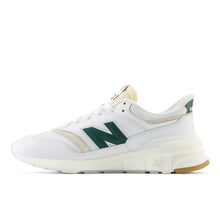 White & Green 997 Sneakers