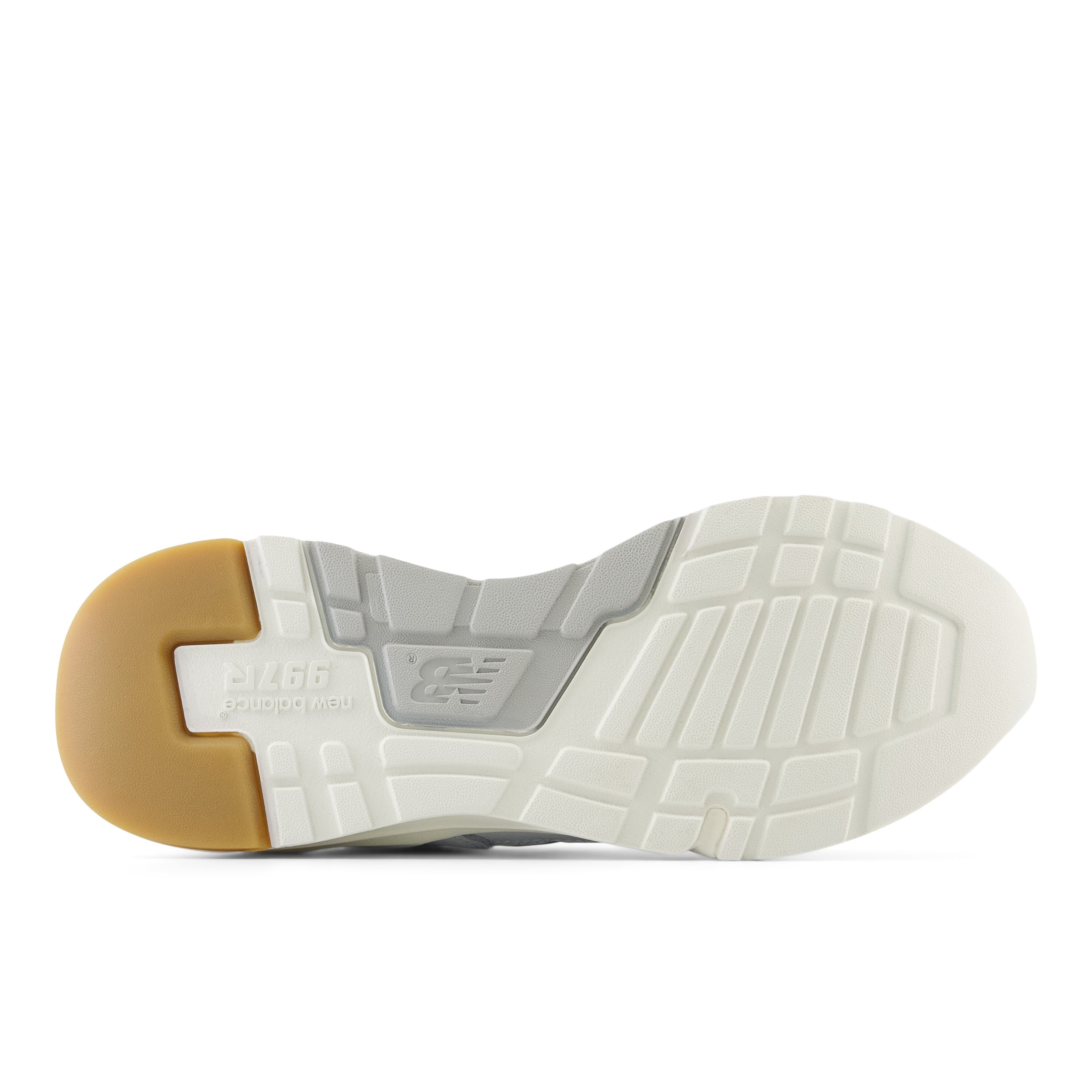 White & Green 997 Sneakers