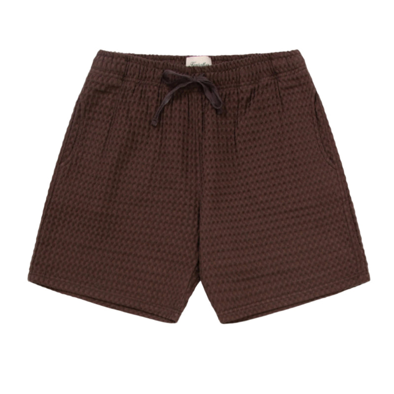 Wheat Heavy Waffle Shorts