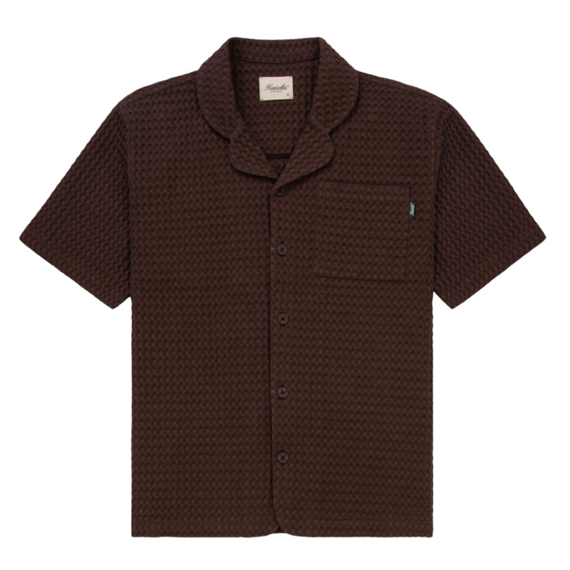 Charcoal Heavy Waffle Shirt