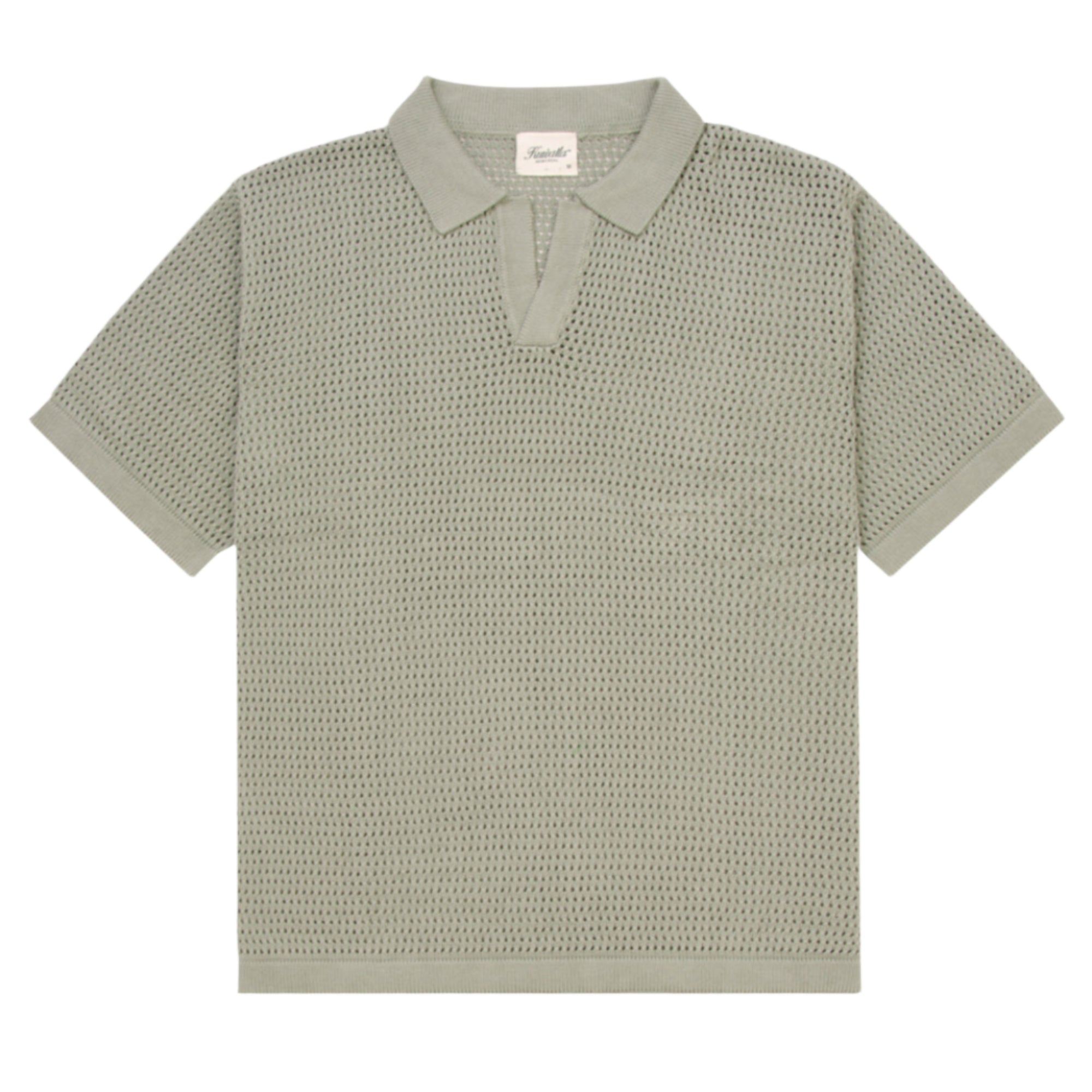 Jade Knitted Beach Polo