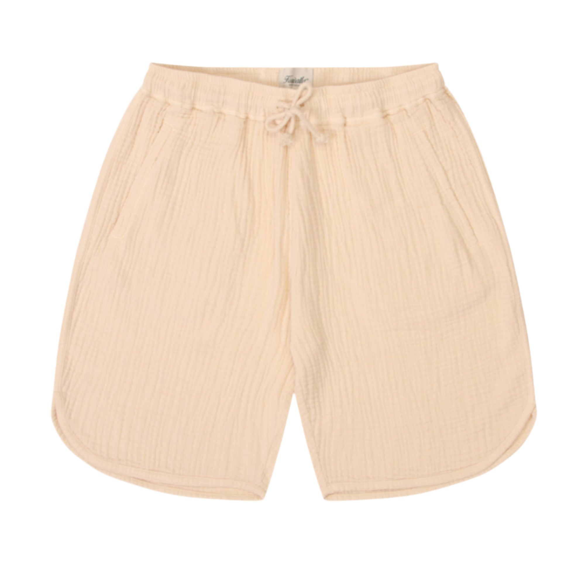 Cream Resort Seersucker Short