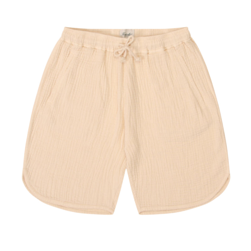 Cream Resort Seersucker Short