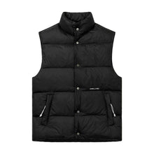 Nylon Puffer Vest - Black