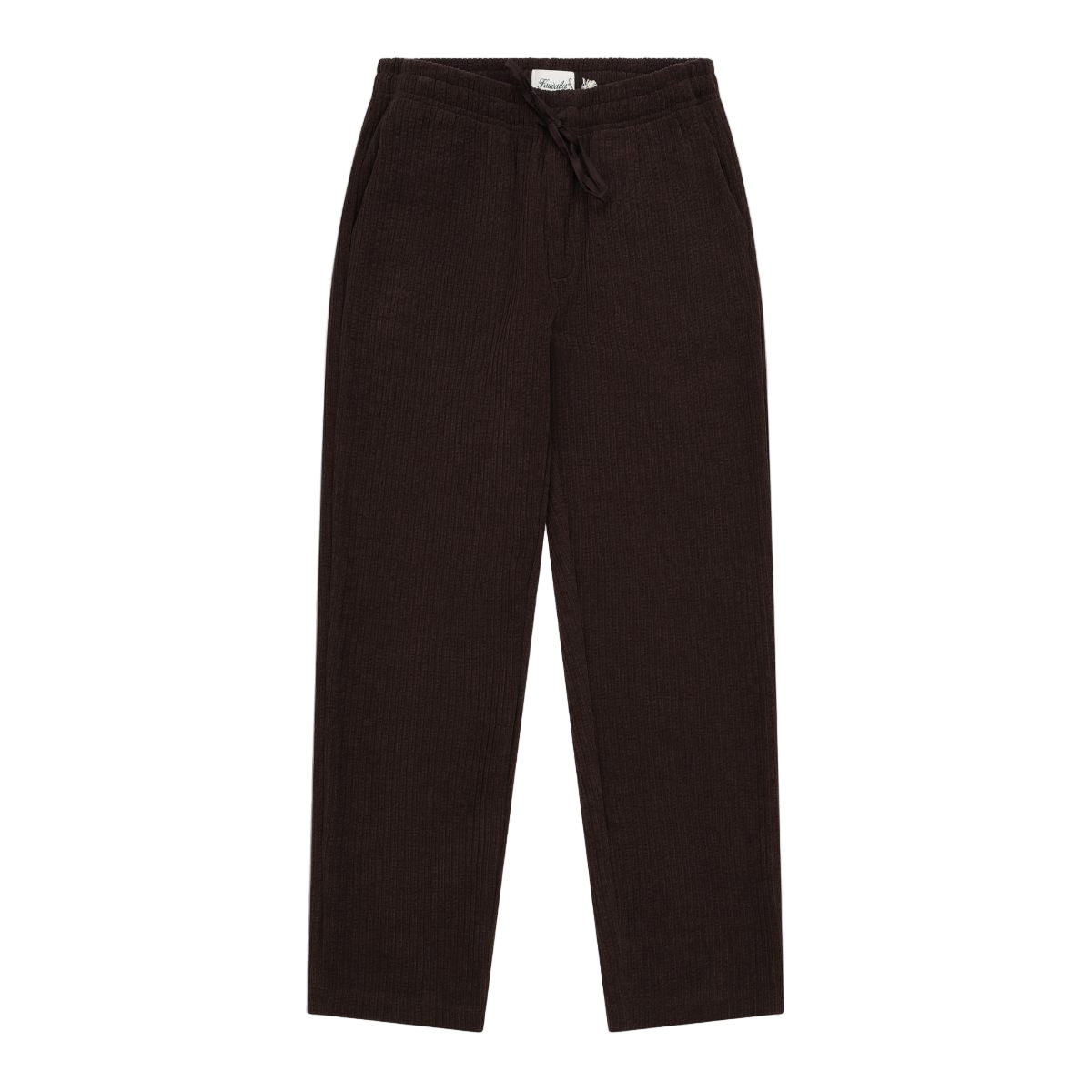 Wide Cord Trouser - Coffee