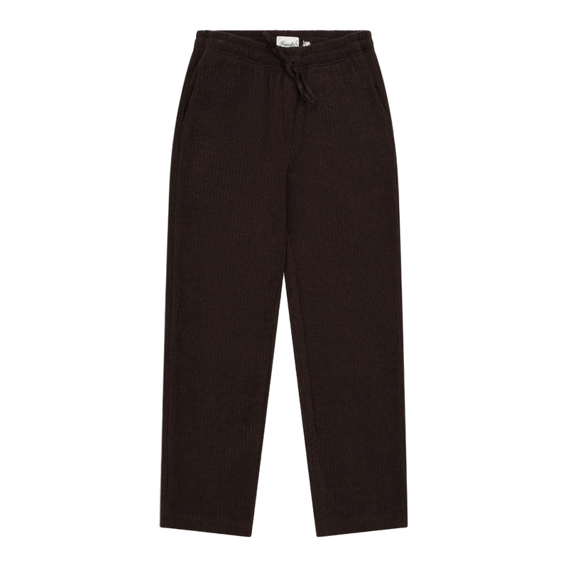Wide Cord Trouser - Coffee