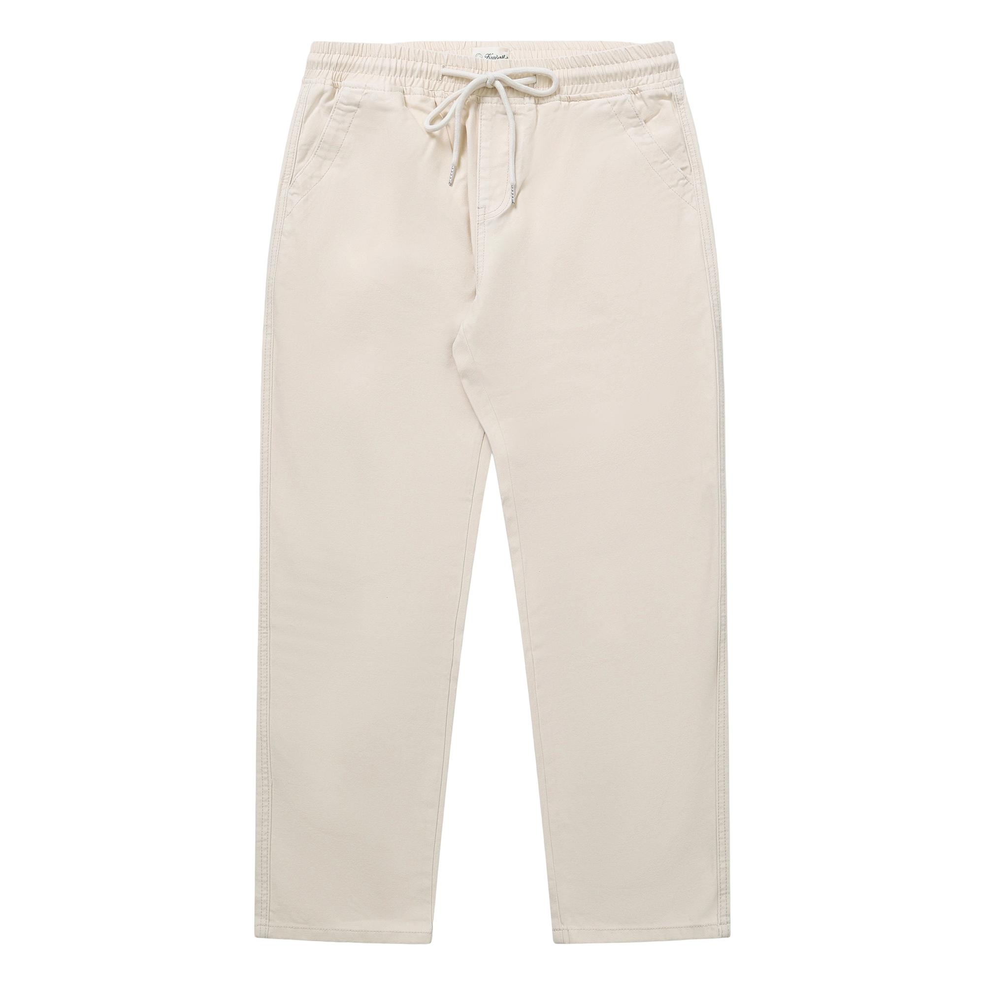 Pantalon en toile - Crème