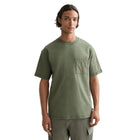 Relaxed Fit Patchwork Pocket T-Shirt - Thyme