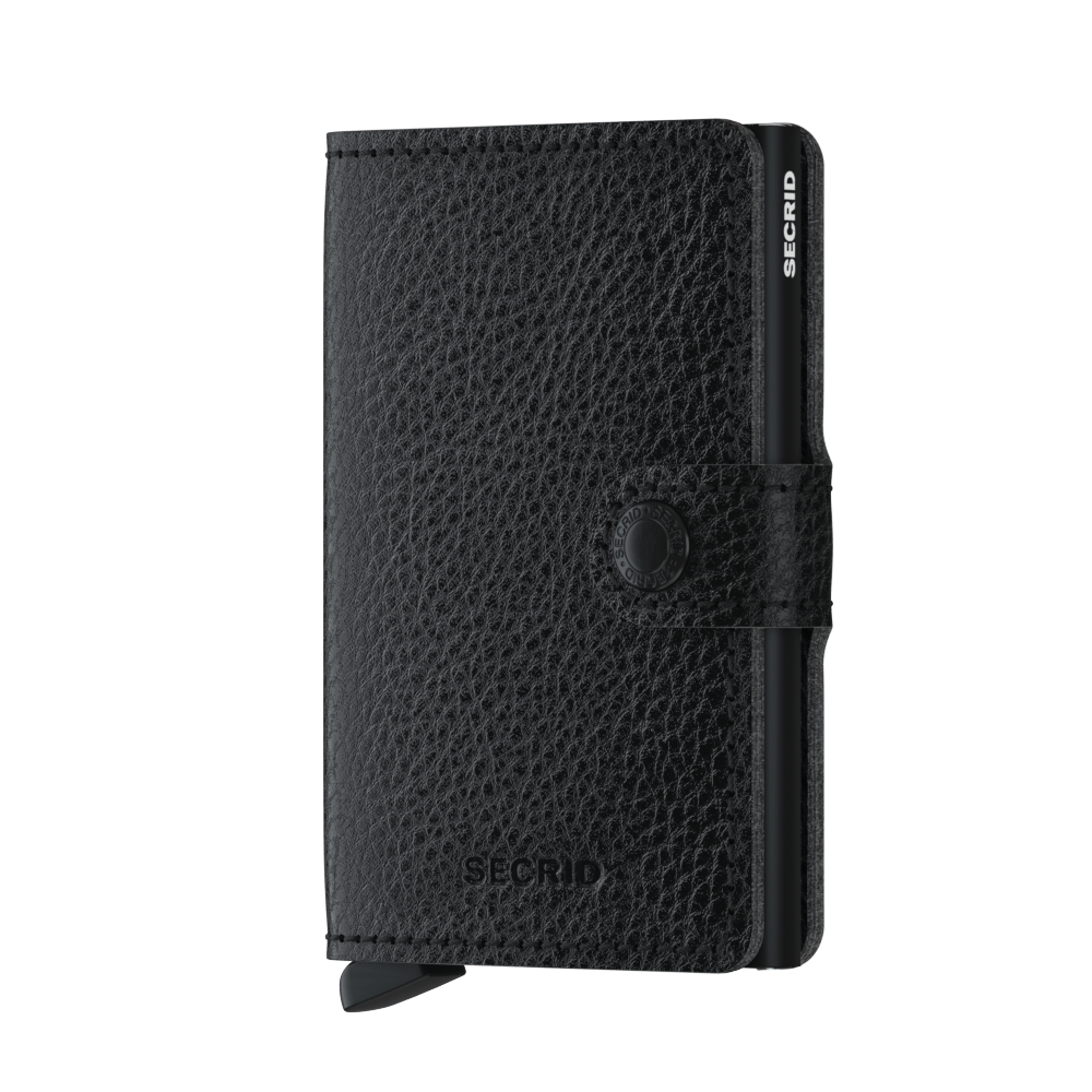 Miniwallet Veg - Black-Black