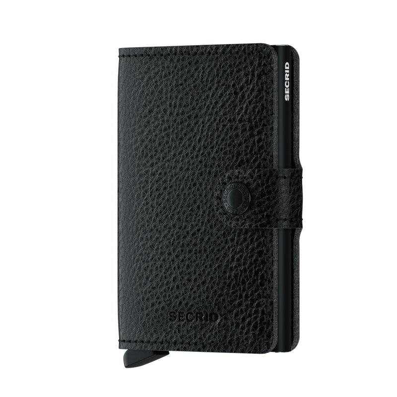 Miniwallet Veg - Black-Black