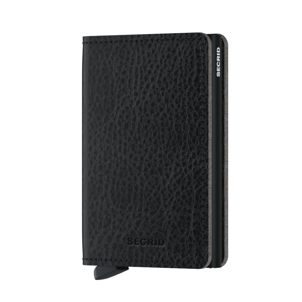 Slimwallet Veg - Black-Black