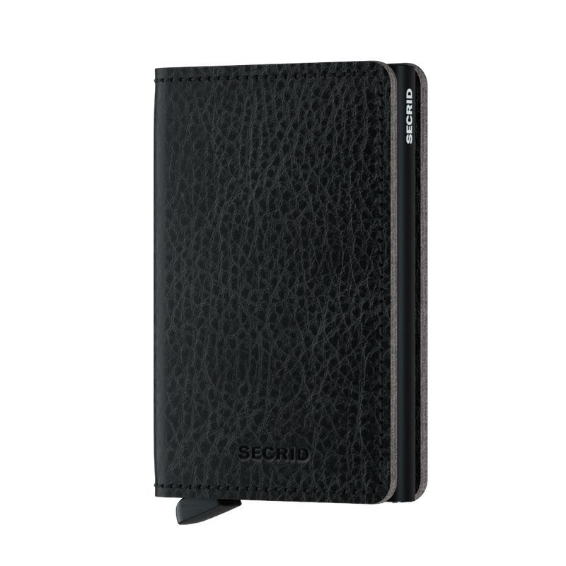 Slimwallet Veg - Black-Black