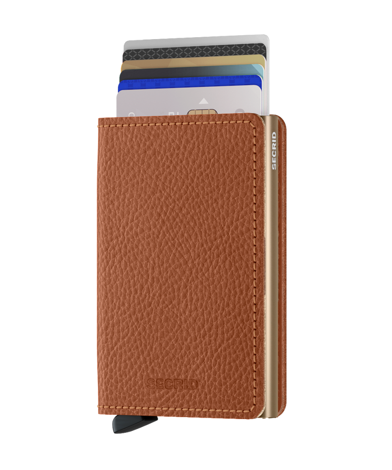 Slimwallet Veg - Caramello-Sand