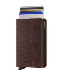 Slimwallet Veg - Espresso-Brown