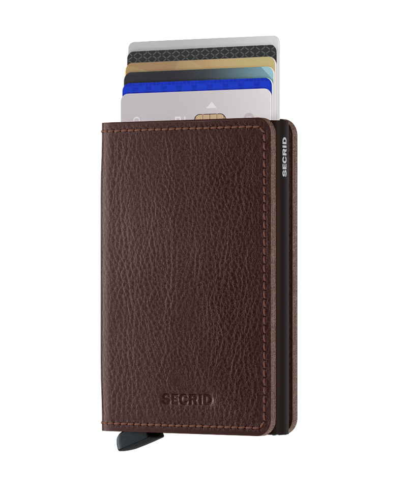 Slimwallet Veg - Espresso-Brown