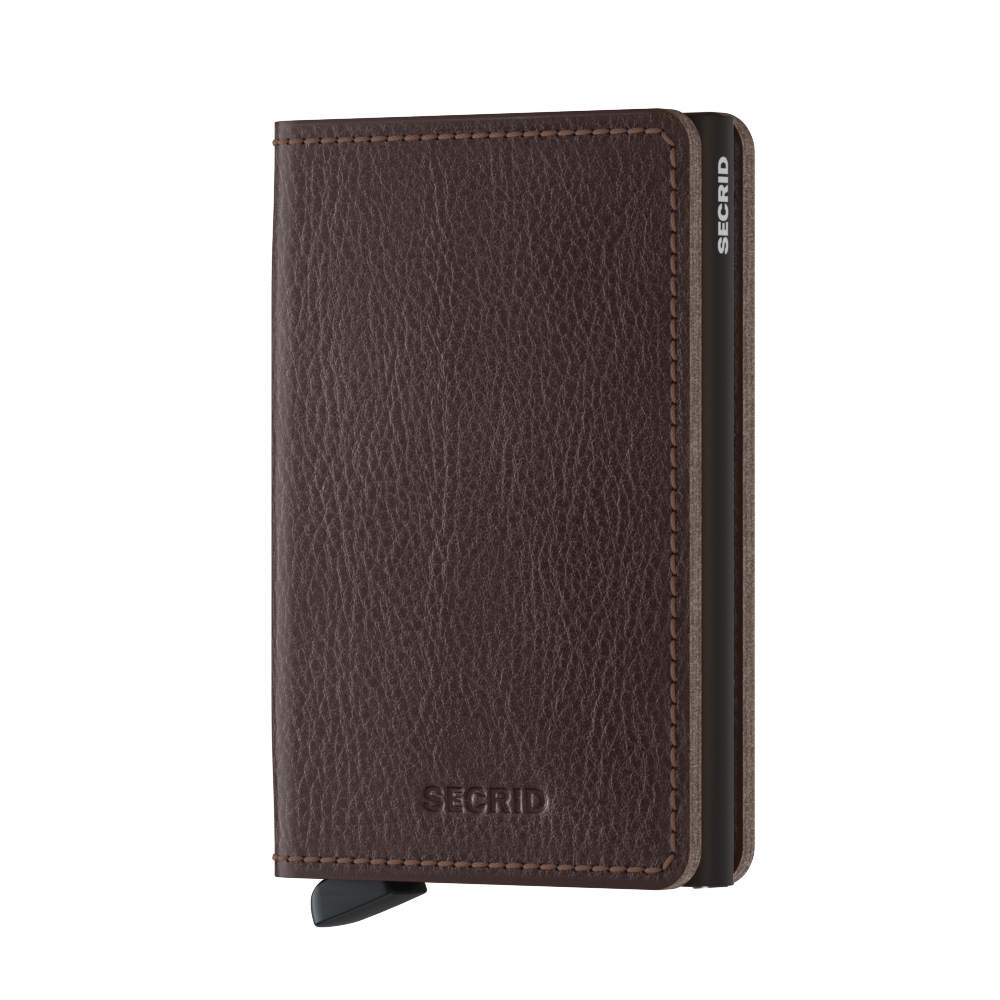 Slimwallet Veg - Espresso-Brown